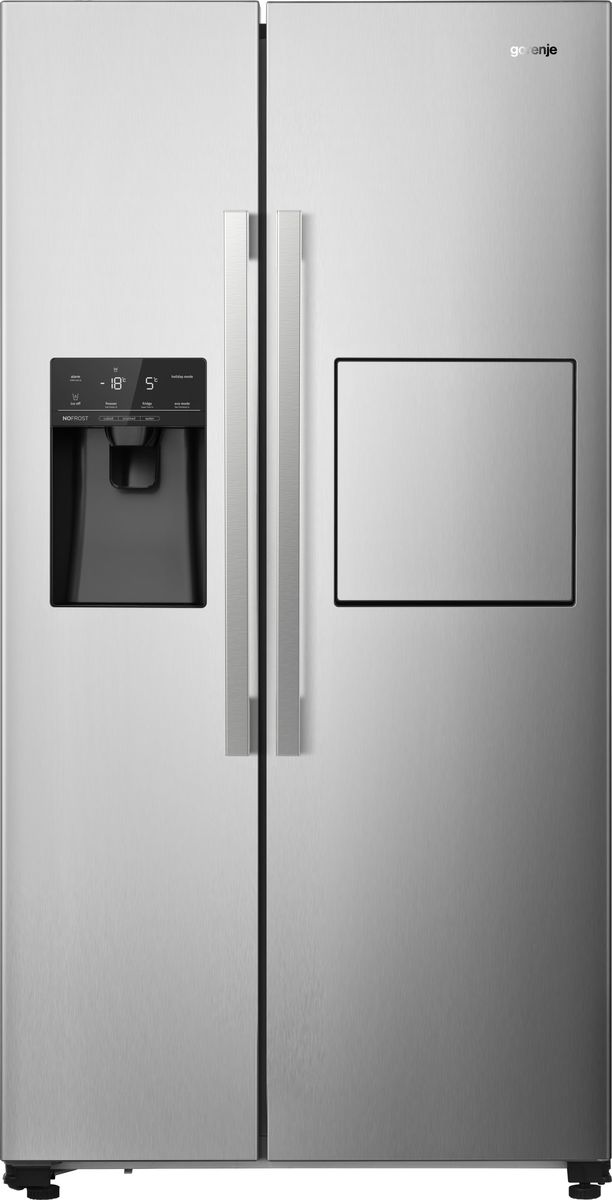 G800 Samostojeći Side by Side frižider, 179.3 x 91 x 68.7 cm, Siva